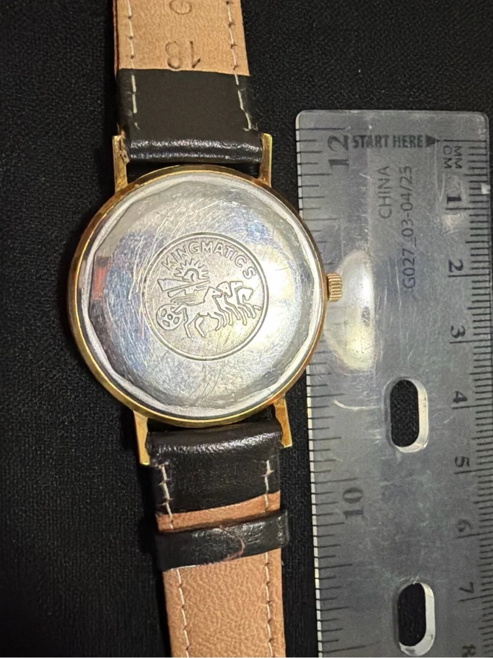 vintage movado kingmatic watch
